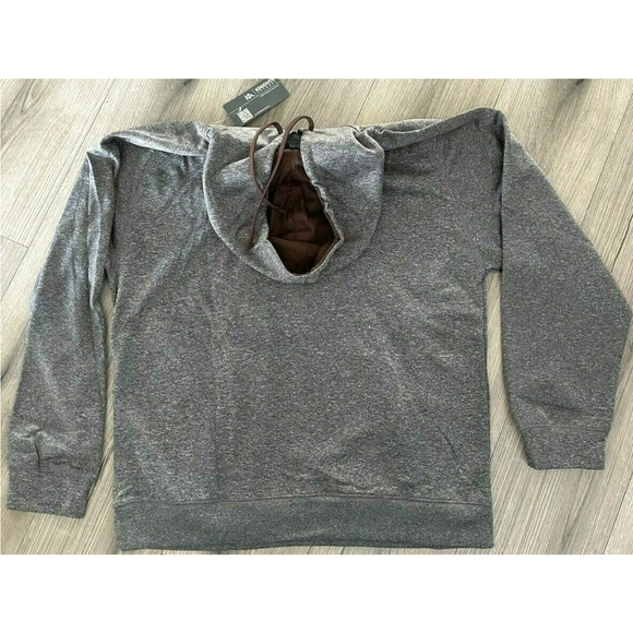 Knights Apparel KA Grey Hoodie BROWN University Bears Men's Size Medium - $50 - Picture 4 of 4
